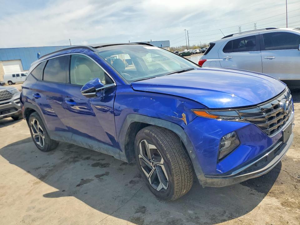 2024 Hyundai Tucson VIN 5NMJECDE3RH352676 COPART salvage auction — ROLLOVER, Fl - Cert Of Title Slvg Rebuildable (P), sold $4,450 on 2026-07-09 (photo 4)