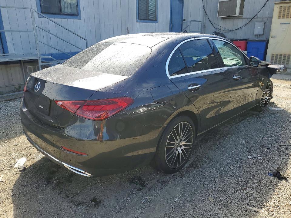 2023 Mercedes-benz C-klasse VIN W1KAF4GB7PR091734 COPART salvage auction — FRONT END, Ca - Salvage Certificate, sold $12,800 on 2026-07-09 (photo 3)