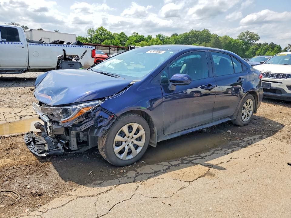 2025 Toyota VIN 5YFB4MDE7SP353208 COPART salvage auction — FRONT END, Ms - Cert Of Title-Salvaged, sold $3,350 on 2026-07-06 (photo 1)