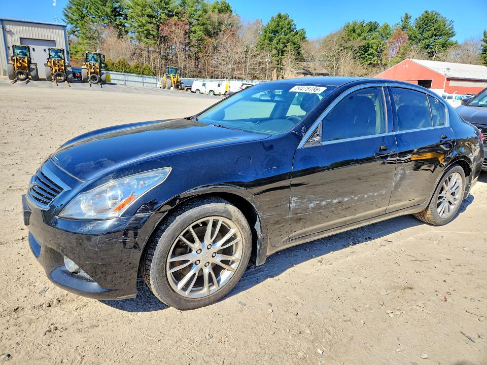 2011 Infiniti G37 VIN JN1CV6AR3BM405332 COPART salvage auction — MECHANICAL, Co - Bill Of Sale-Parts Only, sold $400 on 2026-08-03 (photo 1)