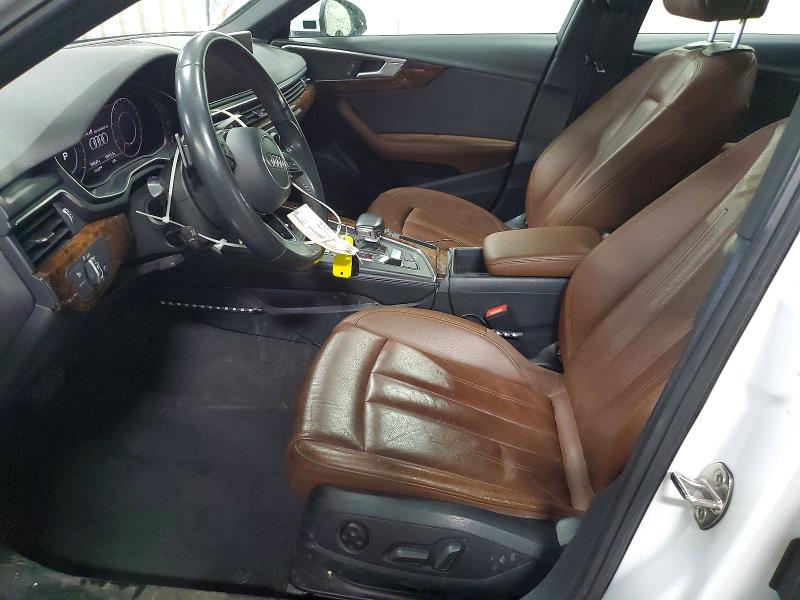 2019 Audi A4 VIN WAUENAF48KN006235 COPART salvage auction — SIDE, IL - SALVAGE CERTIFICATE, sold $6,200 on 2026-07-07 (photo 7)