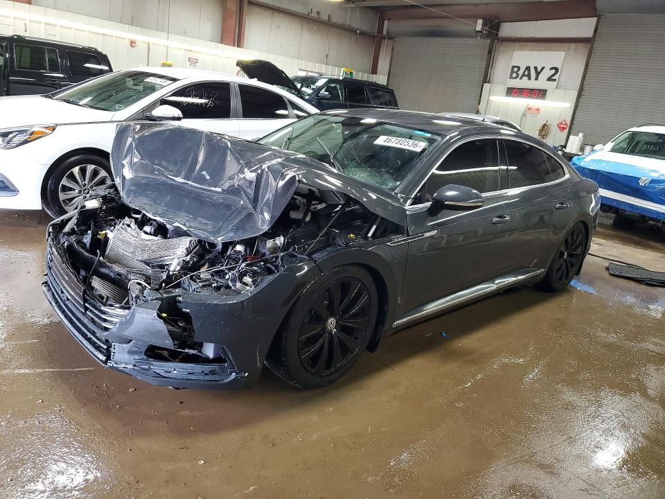 2020 Volkswagen VIN WVWBR7AN6LE015210 COPART salvage auction — FRONT END, Il - Salvage Certificate, sold $2,100 on 2026-07-14 (photo 1)