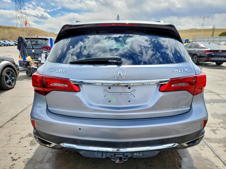 2017 Acura Mdx VIN 5KCYD486XHB800919 COPART salvage auction — FRONT END, Salvage Title, sold $1,400 on 2026-08-03 (photo 6)