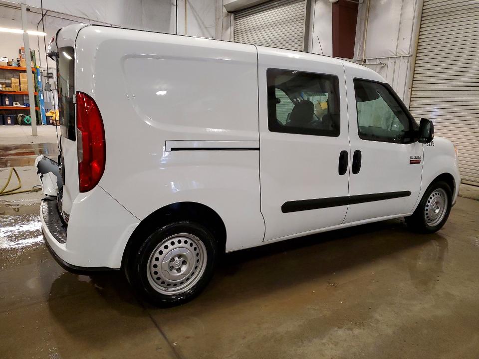2022 Ram Promaster city VIN ZFBHRFAB6N6Y36995 COPART salvage auction — REAR END, Mn - Cert Of Title-Salvage, sold $3,450 on 2026-07-15 (photo 3)