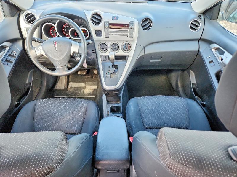 2009 Pontiac Vibe VIN 5Y2SP670X9Z457422 COPART salvage auction — FRONT END, Ut - Salvage Certificate, sold $350 on 2026-07-07 (photo 8)