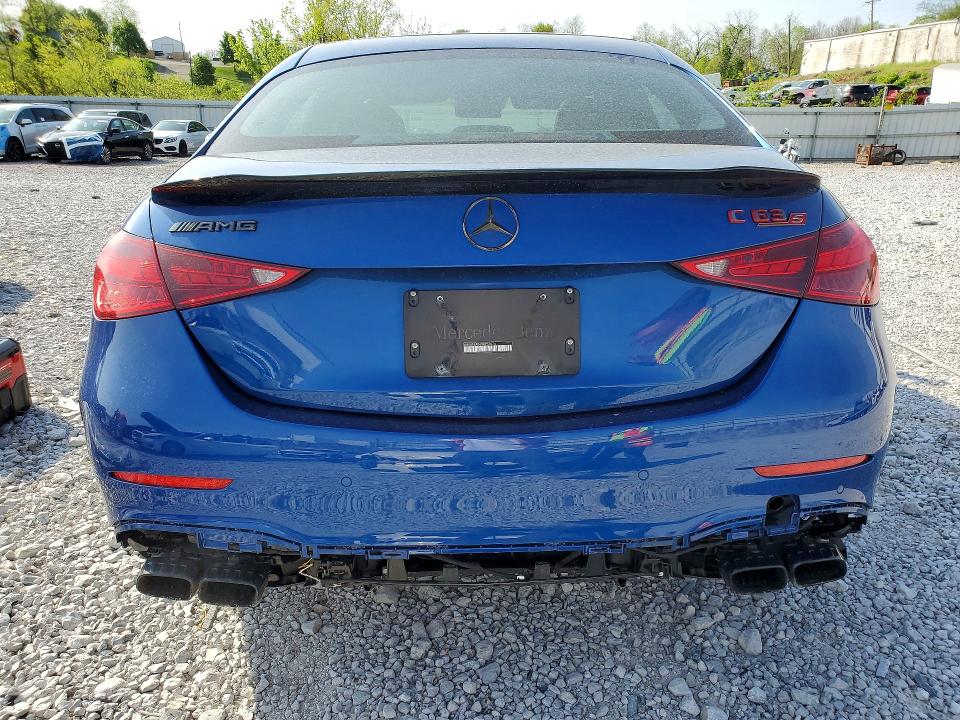 2024 Mercedes-benz C-klasse VIN W1KAF8AB6RR237074 COPART salvage auction — FRONT END, Ky - Cert Of Title-Salvage, sold $13,700 on 2026-07-31 (photo 6)