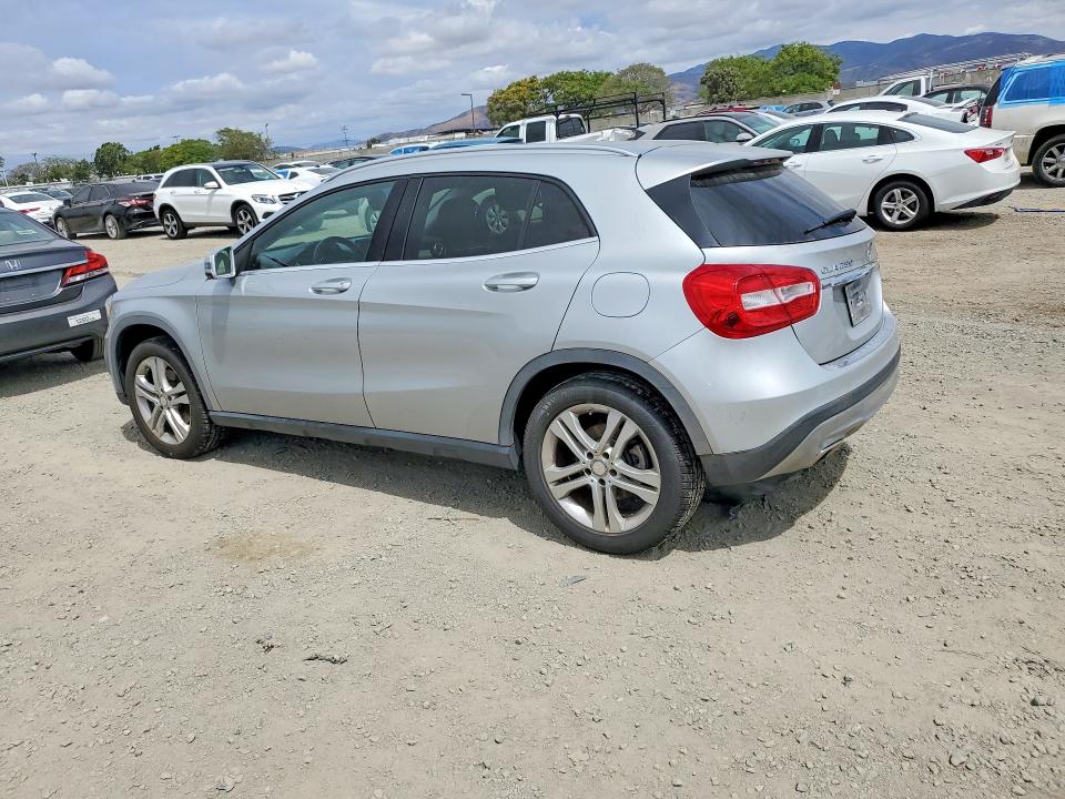 2015 Mercedes-benz Gla-klasse VIN WDCTG4GB7FJ094415 COPART salvage auction — FRONT END, Ca - Dis/Dlr/Exp Only Clean Title, sold $2,600 on 2026-07-07 (photo 2)