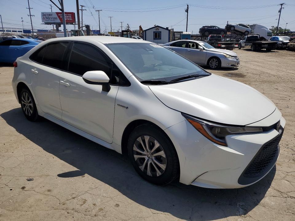 2021 Toyota VIN JTDEAMDE4MJ030330 COPART salvage auction — SIDE, Ca - Salvage Certificate, sold $8,700 on 2026-07-02 (photo 4)