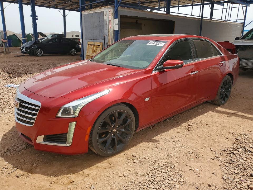2017 Cadillac Cts VIN 1G6AR5SX7H0147030 COPART salvage auction — REAR END, AZ, sold $900 on 2026-07-28 (photo 1)
