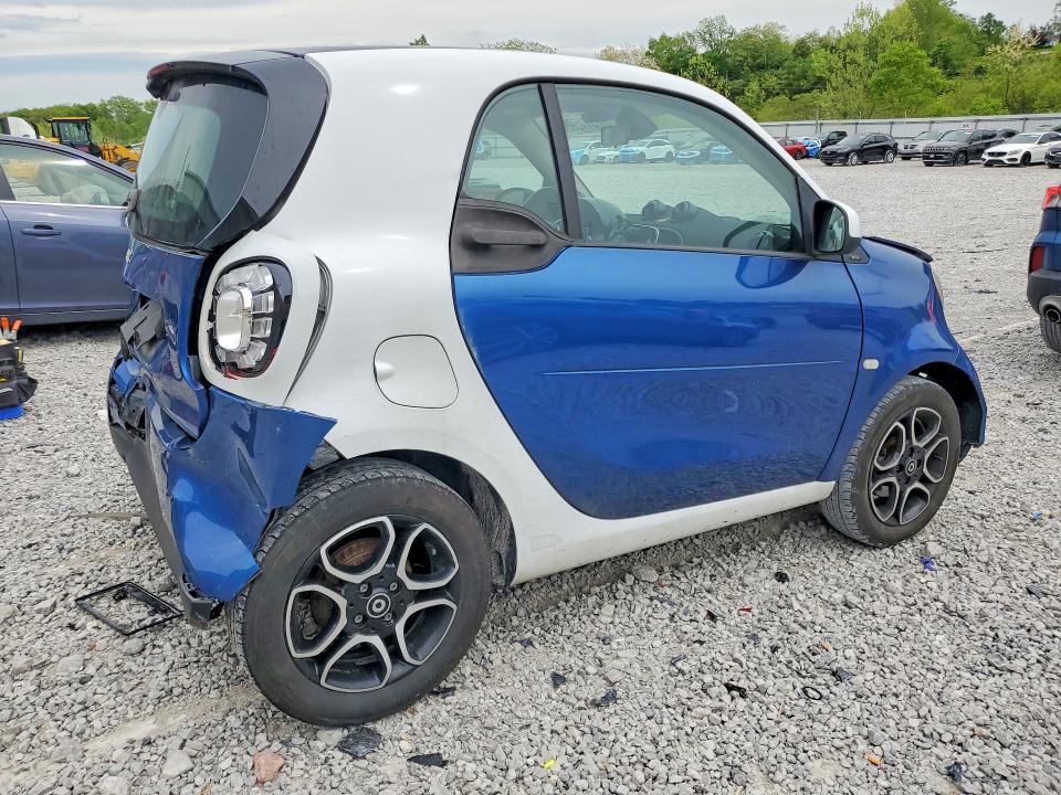 2016 Smart Fortwo VIN WMEFJ5DA7GK063376 COPART salvage auction — REAR END, In - Cert Of Title-Salvage Title, sold $1,000 on 2026-07-24 (photo 3)