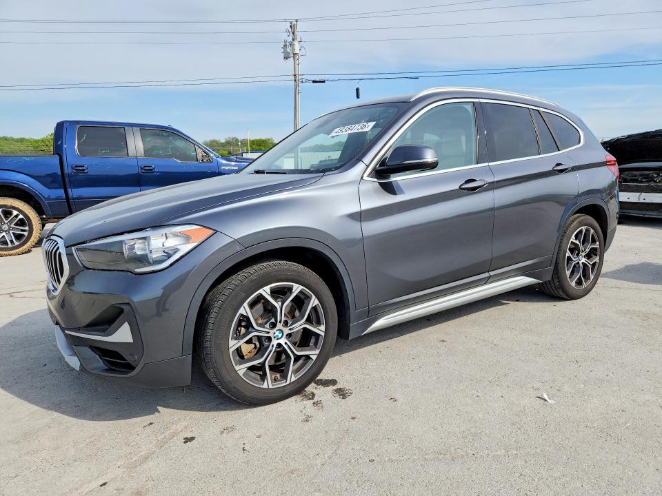 2021 BMW X1 VIN WBXJG9C02M5T03406 COPART salvage auction — MINOR DENT/SCRATCHES, Tn - Certificate Of Title (P), sold $7,900 on 2026-07-07 (photo 1)