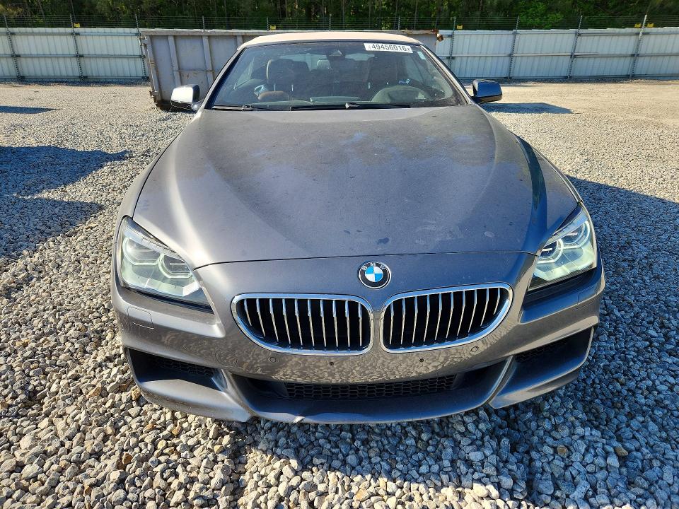 2015 BMW VIN WBALW7C5XFGJ88034 COPART salvage auction — REAR END, Ga - Cert Of Title-Salvage, sold $10,600 on 2026-07-09 (photo 5)