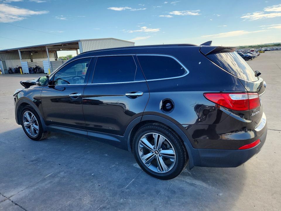 2016 Hyundai Santa fe VIN KM8SNDHF7GU142306 COPART salvage auction — FRONT END, Tx - Salvage Vehicle Title, sold $1,550 on 2026-07-23 (photo 2)