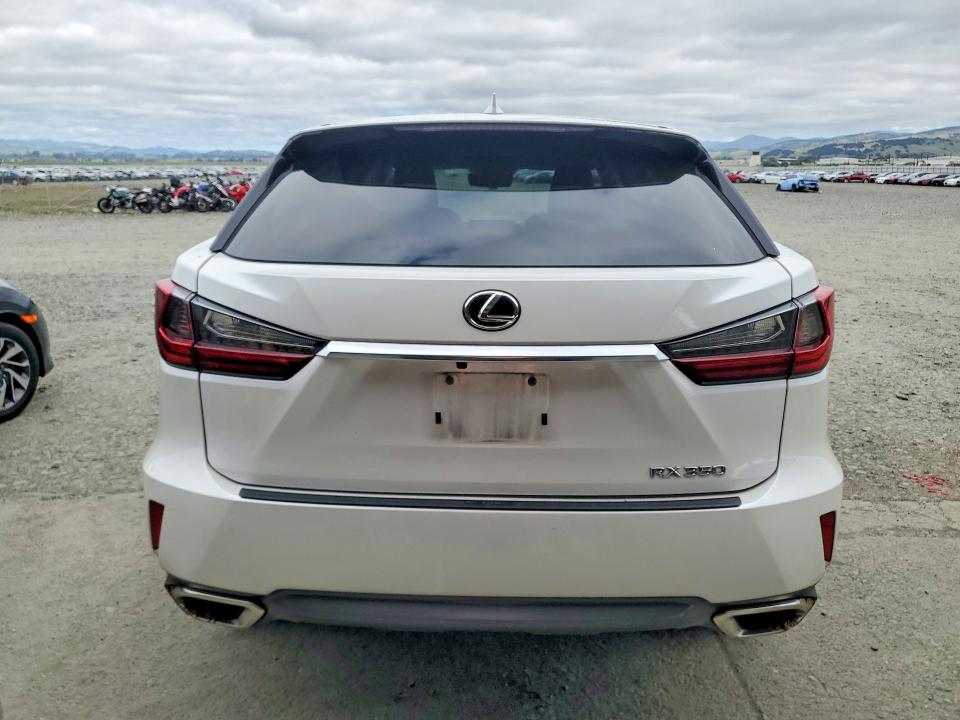2017 Lexus Rx VIN 2T2ZZMCA3HC069528 COPART salvage auction — FRONT END, Salvage Title, sold $7,400 on 2026-09-03 (photo 6)