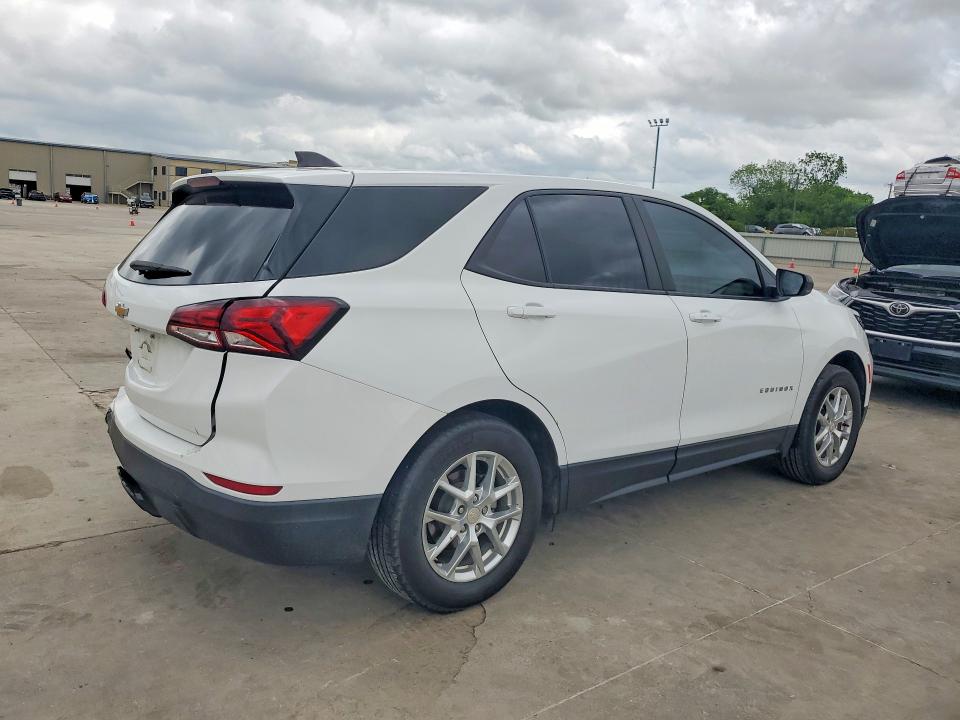 2022 Chevrolet Equinox VIN 3GNAXHEV3NS203605 COPART salvage auction — REAR END, Tx - Salvage Vehicle Title, sold $5,800 on 2026-07-02 (photo 3)