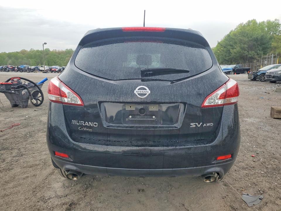 2014 Nissan Murano VIN JN8AZ1MW5EW510416 COPART salvage auction — FRONT END, Pa - Certificate Of Salvage, sold $575 on 2026-07-06 (photo 6)
