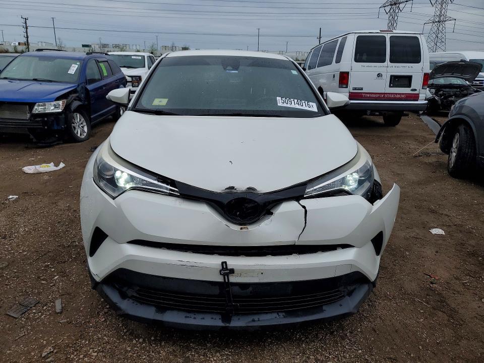 2018 Toyota C-hr VIN NMTKHMBX4JR051730 COPART salvage auction — FRONT END, Il - Salvage Certificate, sold $5,600 on 2026-07-28 (photo 5)