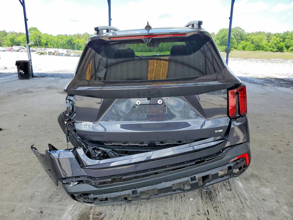 2025 Kia Sorento VIN 5XYRKDJF6SG402341 COPART salvage auction — REAR END, Ga - Cert Of Title-Salvage, sold $9,500 on 2026-07-30 (photo 6)