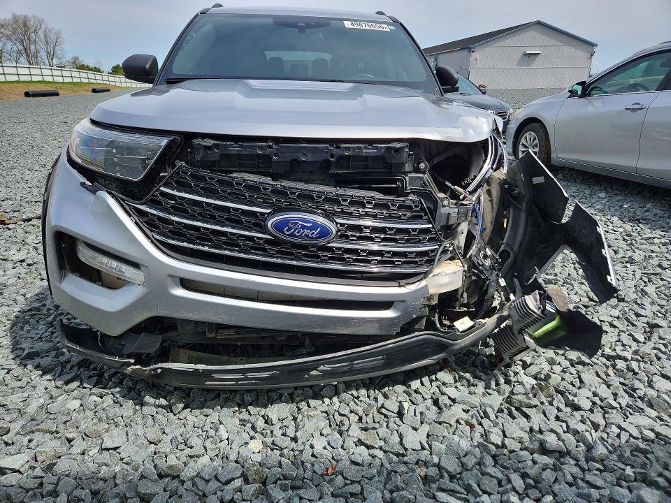 2020 Ford Explorer VIN 1FMSK8DH3LGB50872 COPART salvage auction — FRONT END, Mi - Certificate Of Title, sold $4,050 on 2026-07-31 (photo 5)