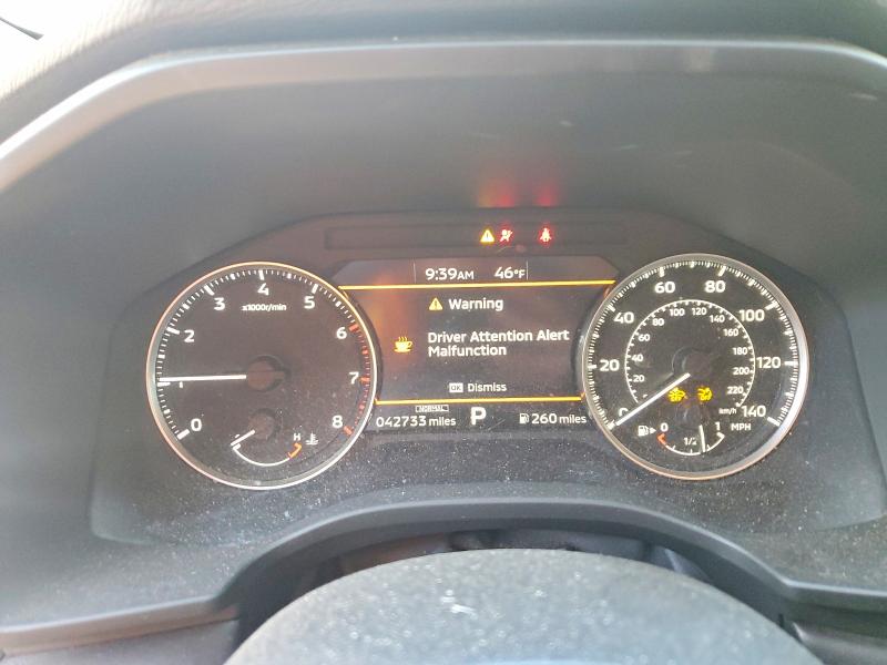 2022 Mitsubishi VIN JA4J4TA82NZ033142 COPART salvage auction — REAR END, Ga - Cert Of Title-Salvage, sold $7,700 on 2026-07-31 (photo 9)