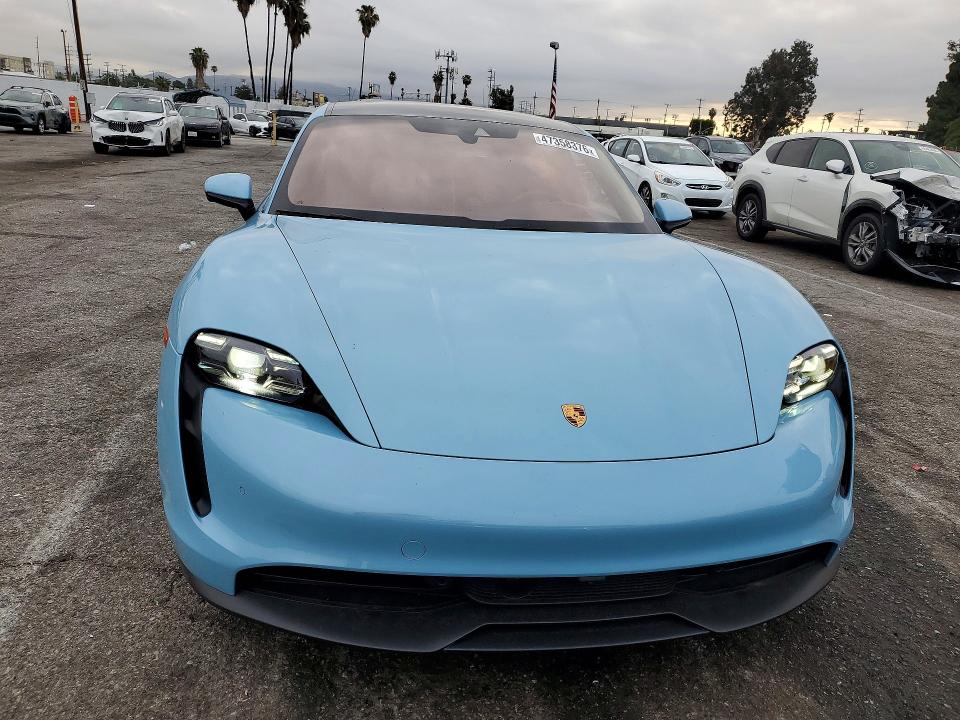 2024 Porsche Taycan VIN WP0AB2Y10RSA35827 COPART salvage auction — UNDERCARRIAGE, Ca - Salvage Certificate, sold $46,000 on 2026-07-30 (photo 5)