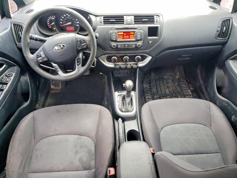 2013 Kia Rio VIN KNADM4A36D6248310 COPART salvage auction — FRONT END, Salvage Title, sold $150 on 2026-07-23 (photo 8)