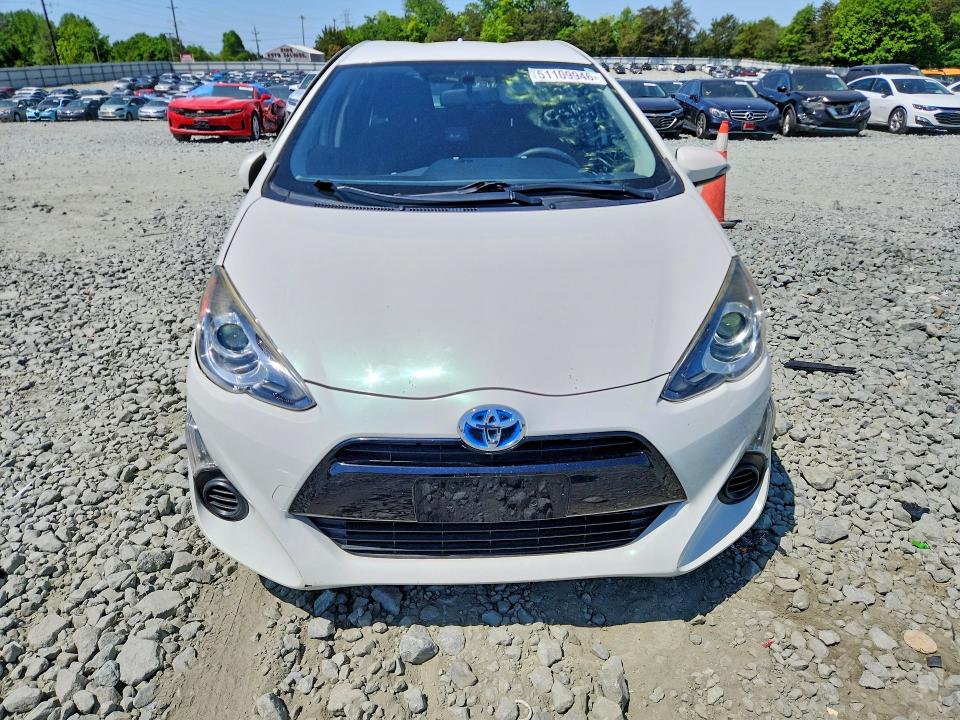 2015 Toyota Prius VIN JTDKDTB34F1577705 COPART salvage auction — SIDE, Nc - Certificate Of Title, sold $300 on 2026-07-29 (photo 5)