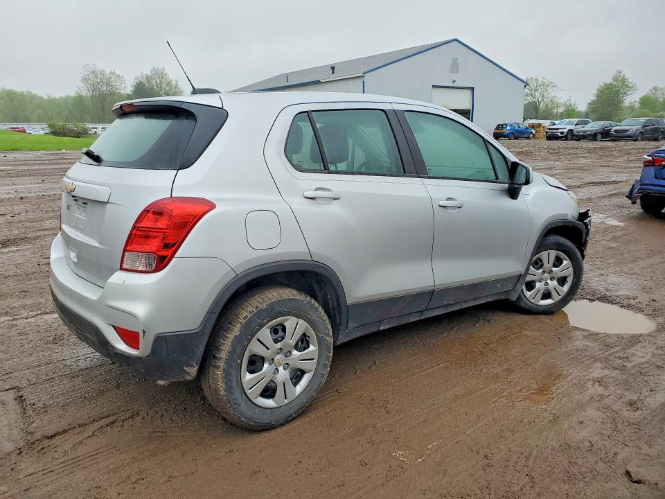 2017 Chevrolet Trax VIN KL7CJKSB8HB258350 COPART salvage auction — FRONT END, Oh - Cert Of Title-Salvage, sold $1,150 on 2026-07-02 (photo 3)