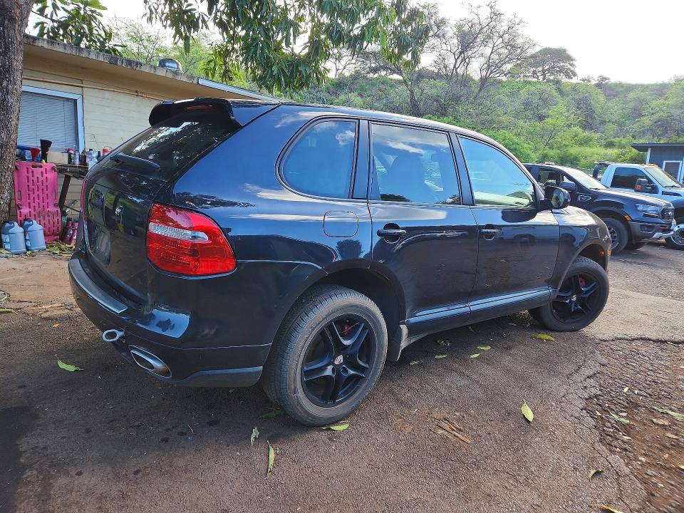 2009 Porsche Cayenne VIN WP1AA29P29LA05501 COPART salvage auction — WATER/FLOOD, Hi - Certificate Of Salvage, sold $50 on 2026-07-20 (photo 3)