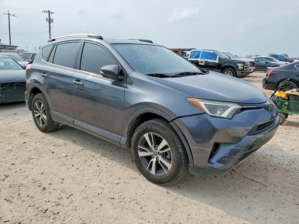 2018 Toyota Rav 4 VIN JTMWFREV2JD122838 COPART salvage auction — REAR END, Tx - Salvage Vehicle Title, sold $15 on 2026-07-30 (photo 4)
