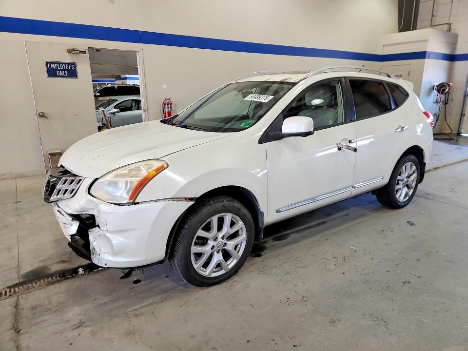 2012 Nissan Rogue VIN JN8AS5MV9CW386991 COPART salvage auction — FRONT END, Id - Salvage Certificate Of Title, sold $350 on 2026-07-17 (photo 1)