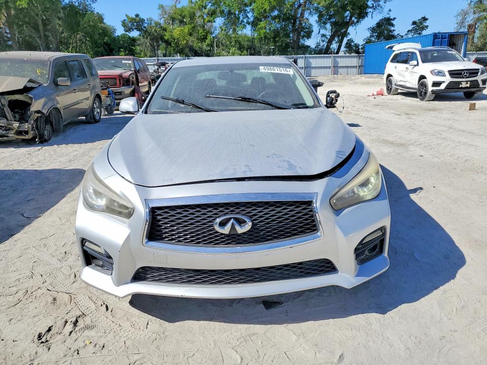 2016 Infiniti Q50 VIN JN1FV7AR0GM451226 COPART salvage auction — MECHANICAL, Fl - Certificate Of Title, sold $3,350 on 2026-07-07 (photo 5)