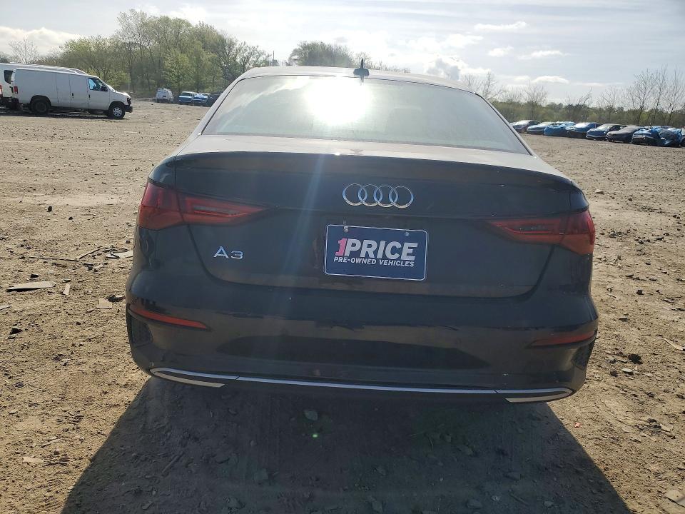2023 Audi A3 VIN WAUAUDGY4PA109929 COPART salvage auction — FRONT END, Md - Cert Of Salvage > 75% Damage, sold $4,100 on 2026-07-07 (photo 6)