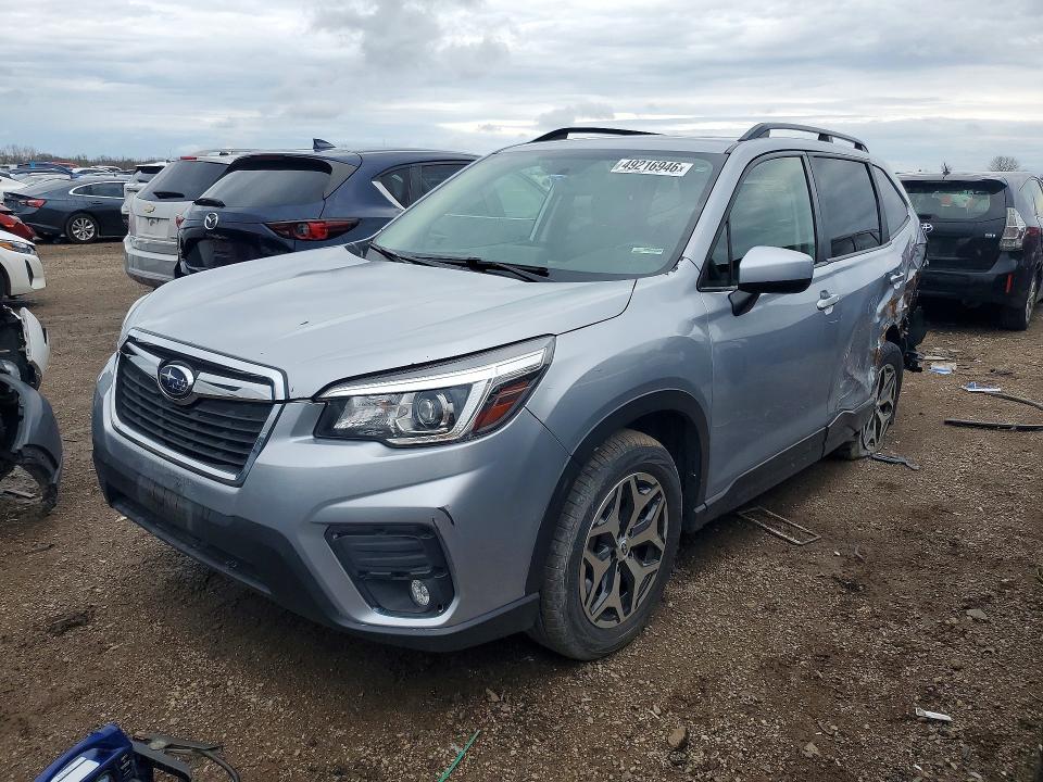 2019 Subaru Forester VIN JF2SKAGC1KH571754 COPART salvage auction — REAR END, Il - Salvage Certificate, sold $3,750 on 2026-07-14 (photo 1)