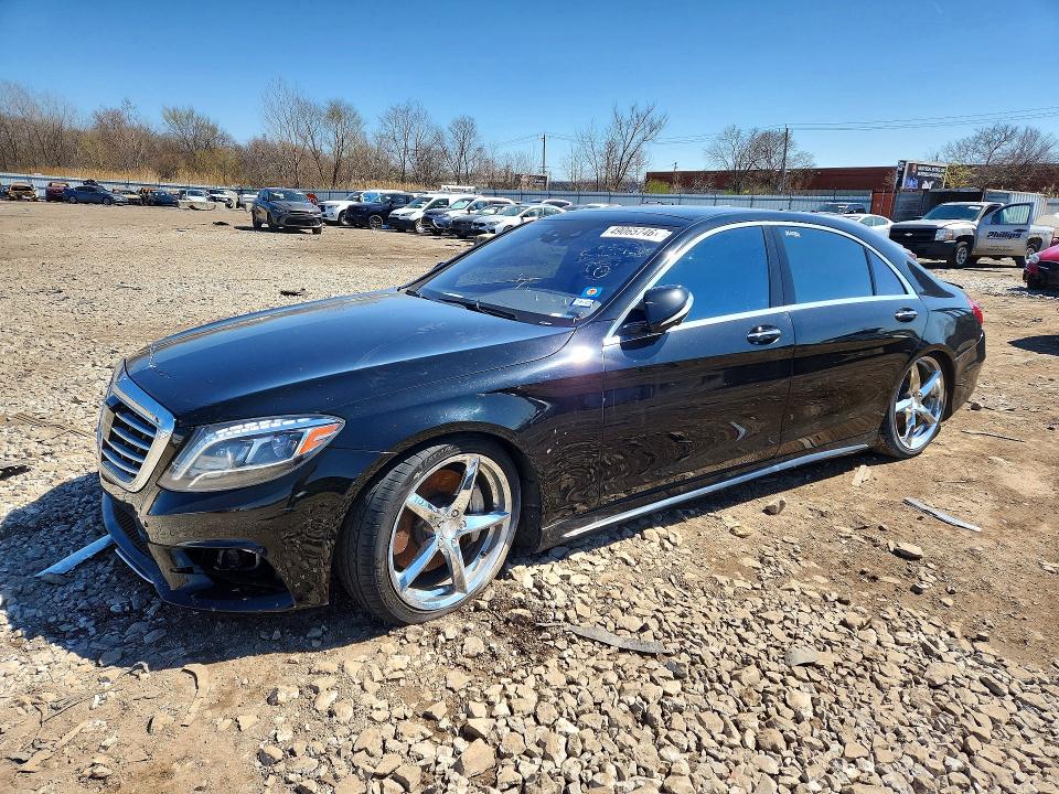 2016 Mercedes-benz S class VIN WDDUG8FB5GA225173 COPART salvage auction — MECHANICAL, Tx - Certificate Of Title, sold $6,400 on 2026-07-29 (photo 1)