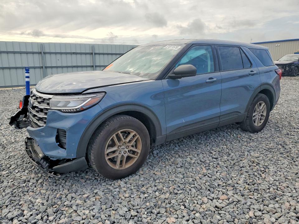 2026 Ford Explorer VIN 1FMUK7DH7TGA19012 COPART salvage auction — FRONT END, Fl - Cert Of Title Slvg Rebuildable, sold $13,300 on 2026-07-28 (photo 1)