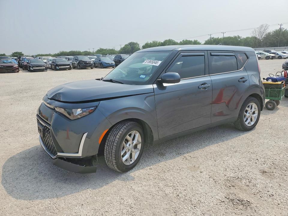 2024 Kia Soul VIN KNDJ23AU2R7240608 COPART salvage auction — FRONT END, Tx - Salvage Vehicle Title, sold $3,650 on 2026-07-16 (photo 1)