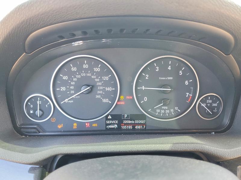 2012 BMW X3 VIN 5UXWX5C59CL726421 COPART salvage auction — SIDE, HI - CERTIFICATE OF SALVAGE, sold $1,350 on 2026-07-27 (photo 9)