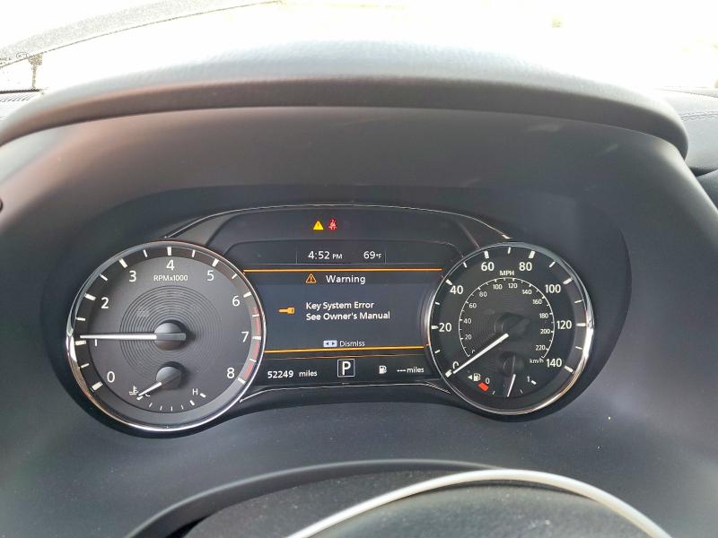 2022 Infiniti Qx80 VIN JN8AZ2AF7N9742198 COPART salvage auction — FRONT END, Sc - Cert Of Title-Salvage, sold $10,100 on 2026-07-10 (photo 9)