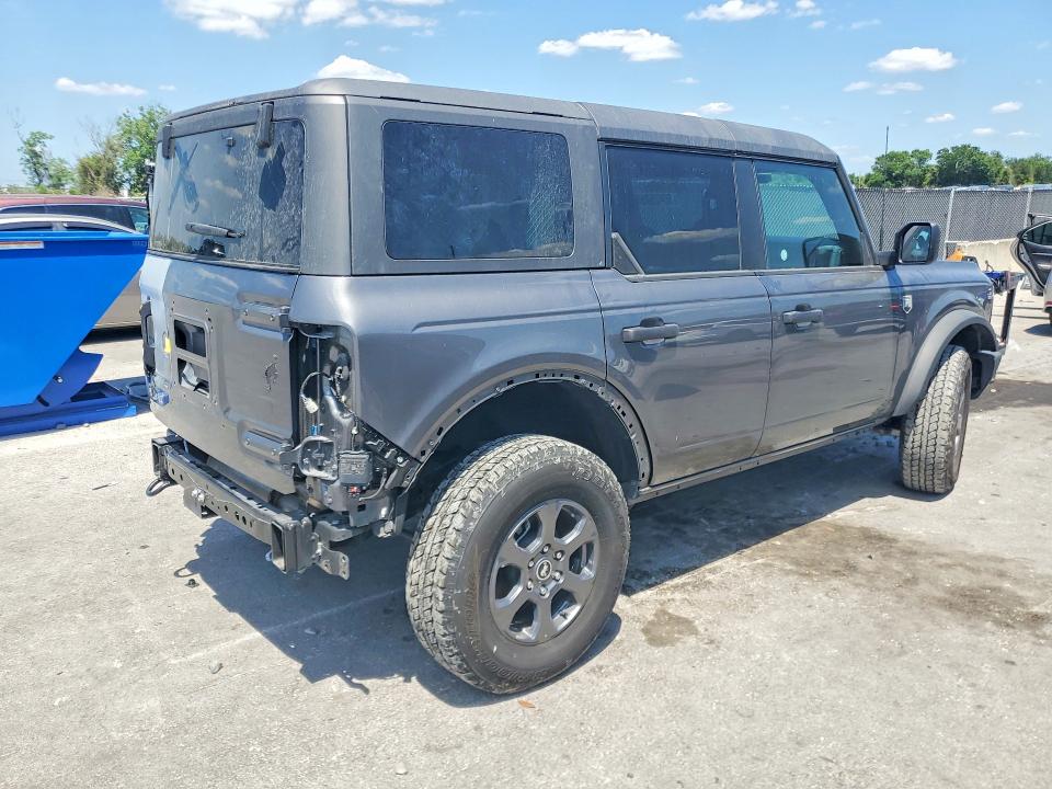 2025 Ford Bronco VIN 1FMDE7BH8SLA43156 COPART salvage auction — BURN, Fl - Cert Of Title Slvg Rebuildable, sold $20,100 on 2026-07-02 (photo 3)