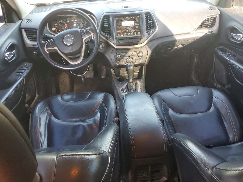 2016 Jeep Cherokee VIN 1C4PJMDB0GW186838 COPART salvage auction — FRONT END, Oh - Cert Of Title-Salvage, sold $600 on 2026-07-02 (photo 8)
