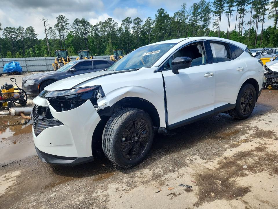 2025 Nissan Murano VIN 5N1AZ3BS4SC132489 COPART salvage auction — SIDE, Oh - Cert Of Title-Salvage, sold $4,500 on 2026-07-06 (photo 1)