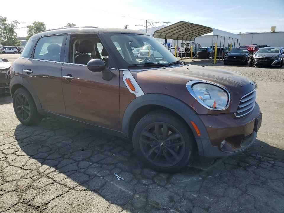 2013 Mini Cooper VIN WMWZB3C57DWM09977 COPART salvage auction — MECHANICAL, Ca - Salvage Certificate, sold $775 on 2026-07-07 (photo 4)