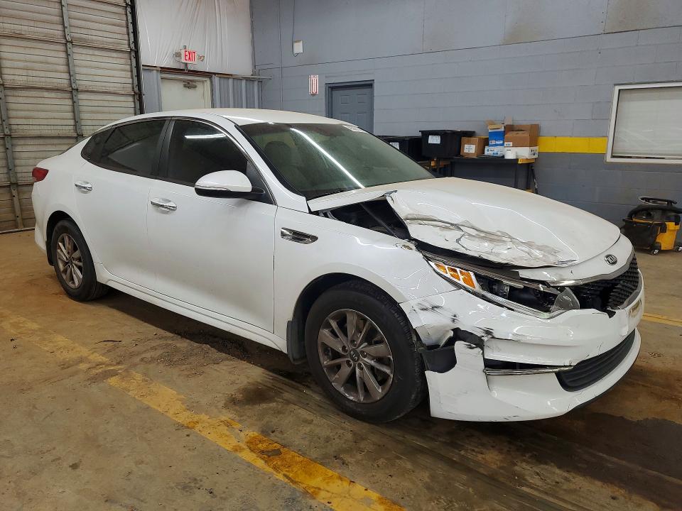 2018 Kia Optima VIN 5XXGT4L35JG182877 COPART salvage auction — FRONT END, Nc - Salvage Certificate Of Title, sold $1,700 on 2026-07-22 (photo 4)