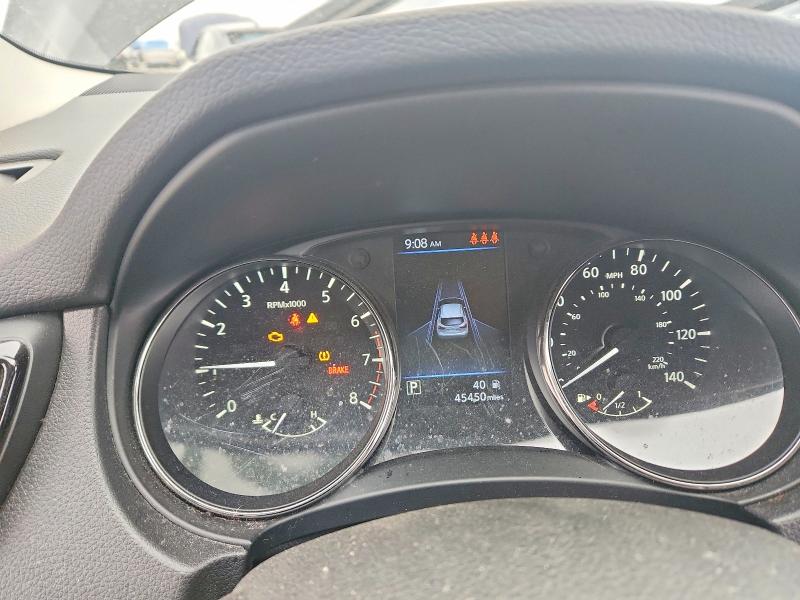 2020 Nissan Rogue VIN JN1BJ1CV2LW259693 COPART salvage auction — FRONT END, Co - Salvage Title, sold $275 on 2026-07-28 (photo 9)