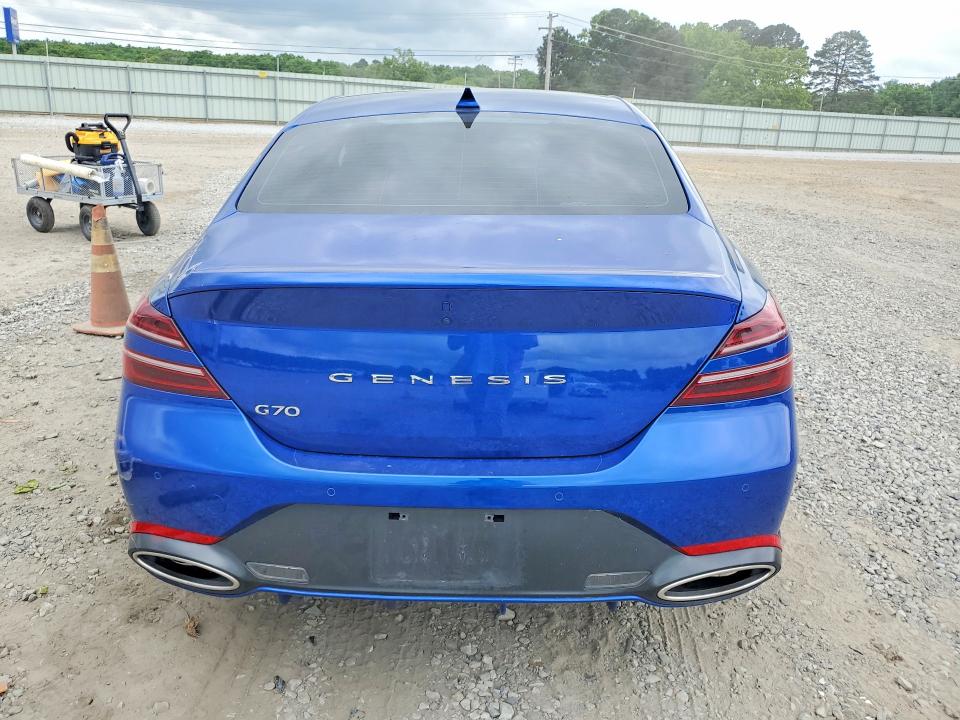2024 Genesis G70 VIN KMTG34SC9RU139068 COPART salvage auction — FRONT END, Id - Salvage Certificate Of Title, sold $8,400 on 2026-07-06 (photo 6)