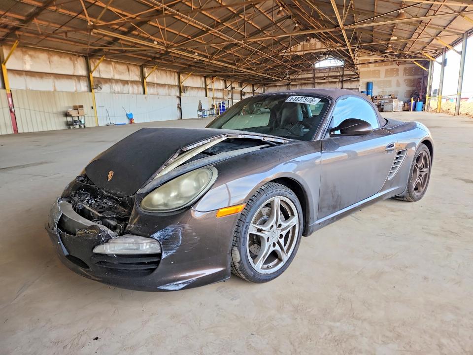 2011 Porsche Boxster VIN WP0CA2A81BU710238 COPART salvage auction — FRONT END, AZ - CERT OF TITLE - SALVAGE, sold $3,650 on 2026-07-13 (photo 1)