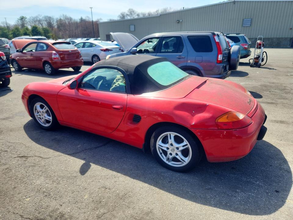 1998 Porsche Boxster VIN WP0CA2985WU624540 COPART salvage auction — REAR END, CO - BILL OF SALE-PARTS ONLY, sold $775 on 2026-07-16 (photo 2)