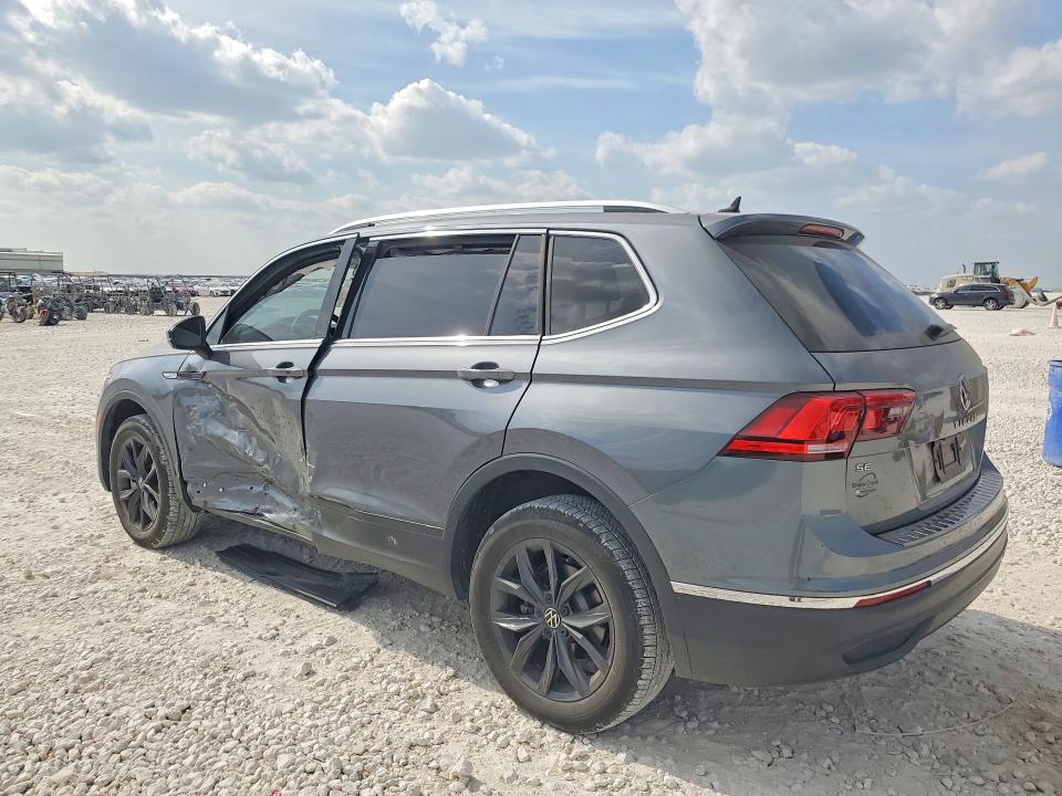 2024 Volkswagen Tiguan VIN 3VVNB7AX0RM106884 COPART salvage auction — SIDE, Tx - Salvage Vehicle Title, sold $9,100 on 2026-07-09 (photo 2)
