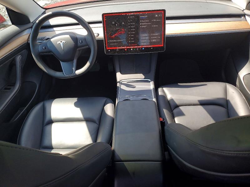 2023 Tesla Model 3 VIN 5YJ3E1EA4PF664139 COPART salvage auction — FRONT END, S1 - Salvage Title, sold $4,500 on 2026-07-09 (photo 8)